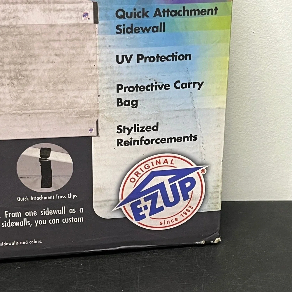 E-Z UP 12 Foot Angle Leg Recreational Sidewall Limeade NEW